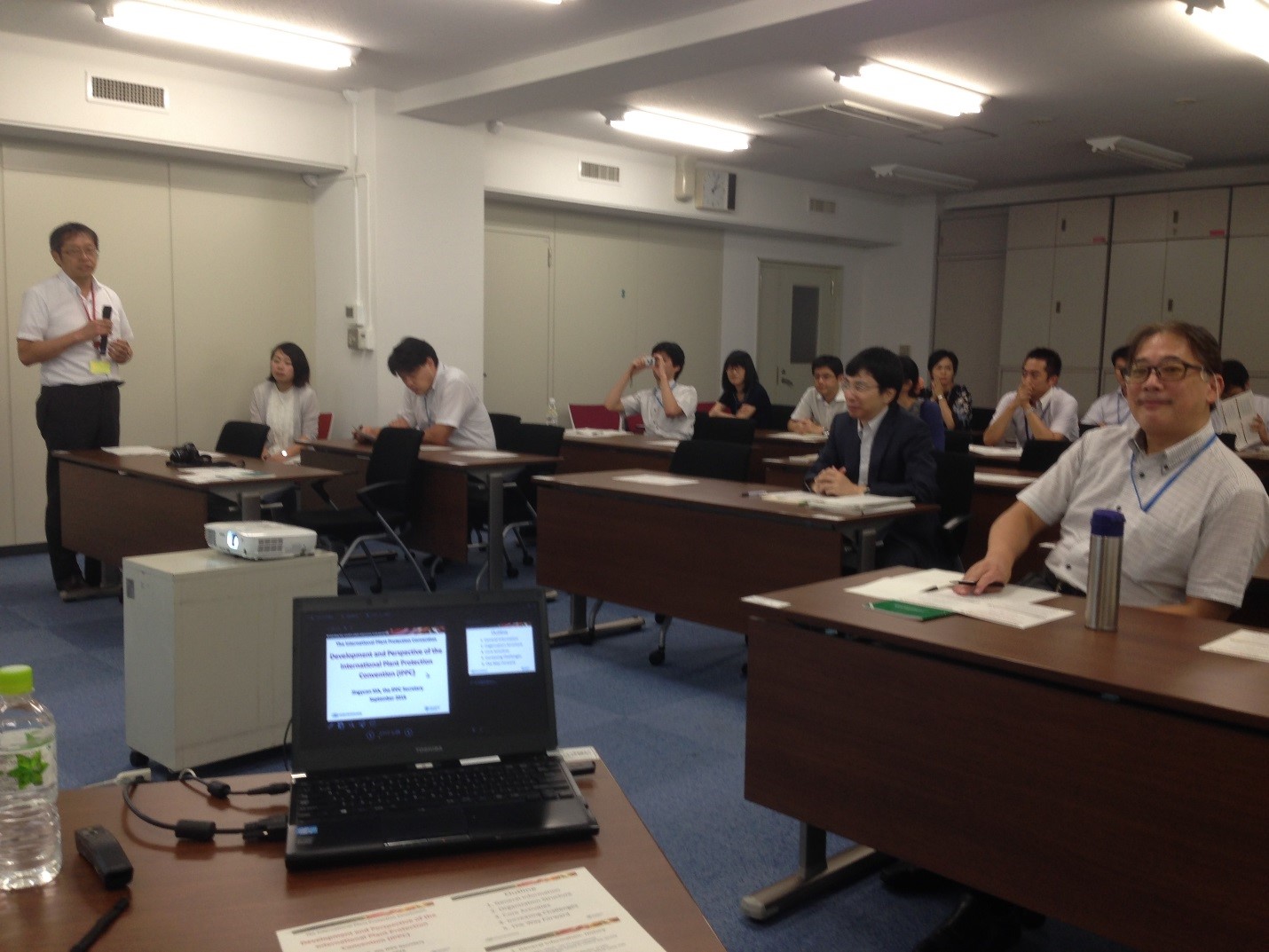 The IPPC Secretary visits Japan